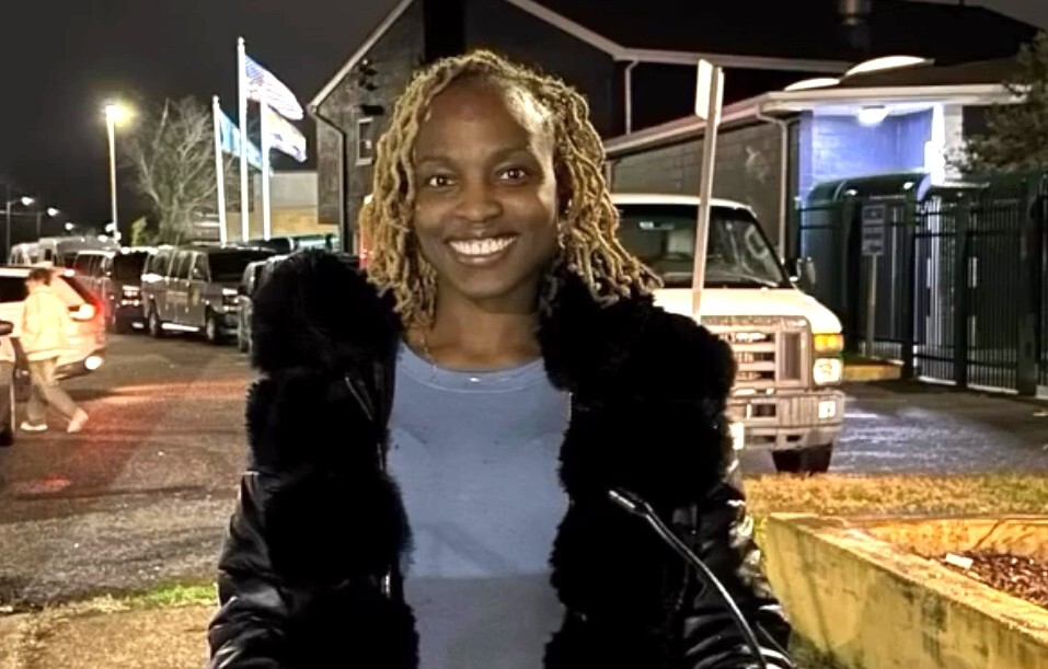 Shané Darby smiles