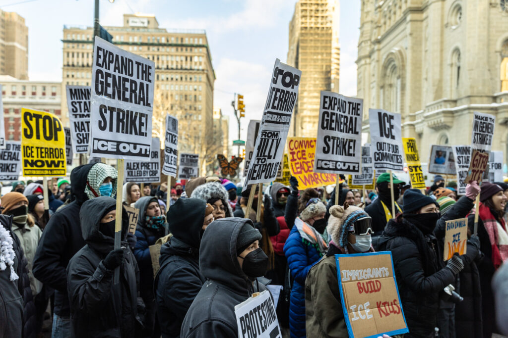 01 26 2026 k paynter psl ice protest-philadelphia-4 Protesters outside City Hall