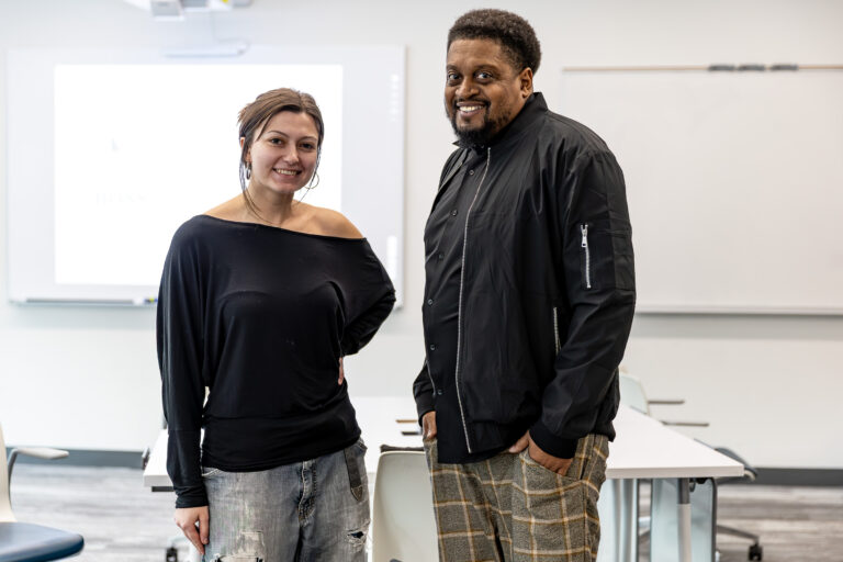 Siana Rosini and Teto Saunders