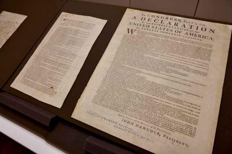 Display of Princeton University Library collection