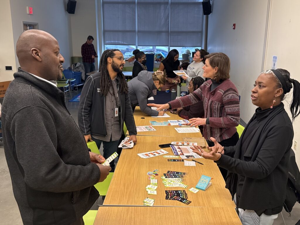 Foster care resource fair in Philly Attendees share resources at WHYY News' pop-up newsroom and foster care resource fair at the South Philadelphia Library.