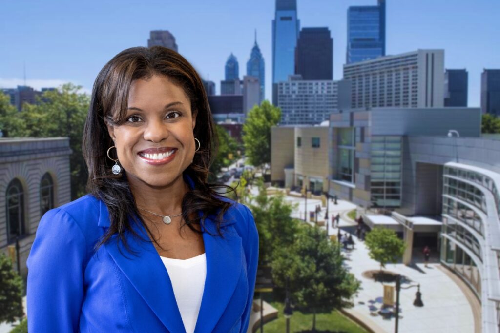 Community College of Philadelphia president Dr. Alycia Marshall (Photo/edited: ccp.edu)