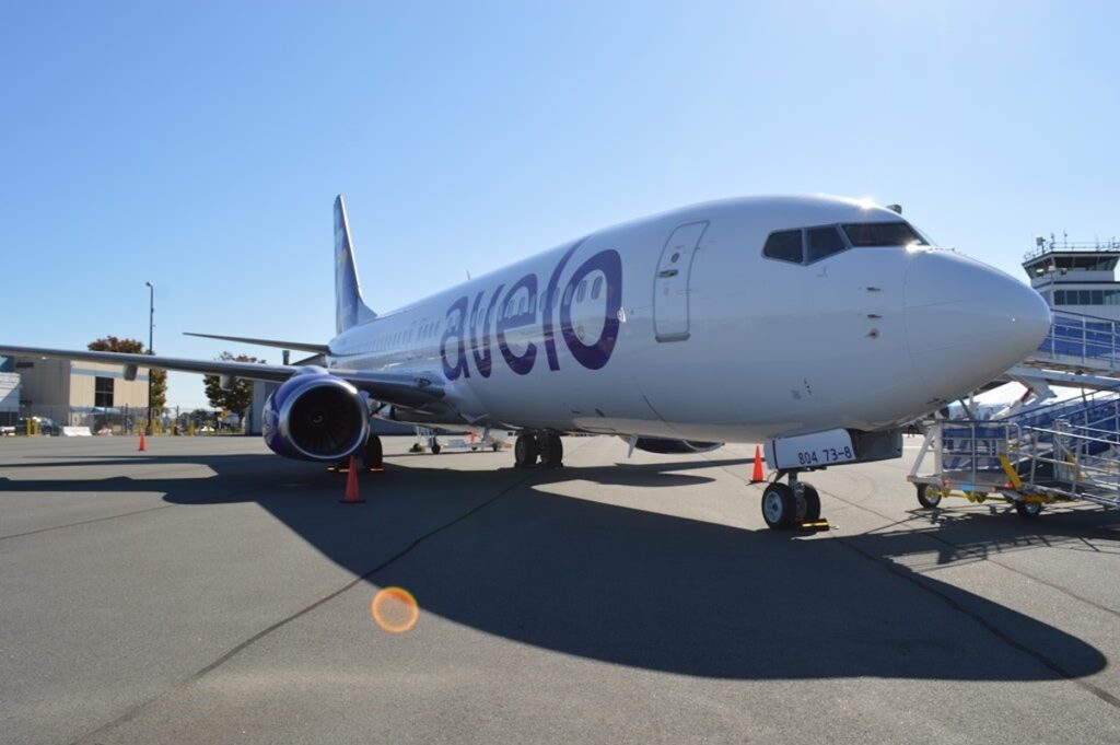 avelo-plane-pe-012726 Avión de Avelo Airlines