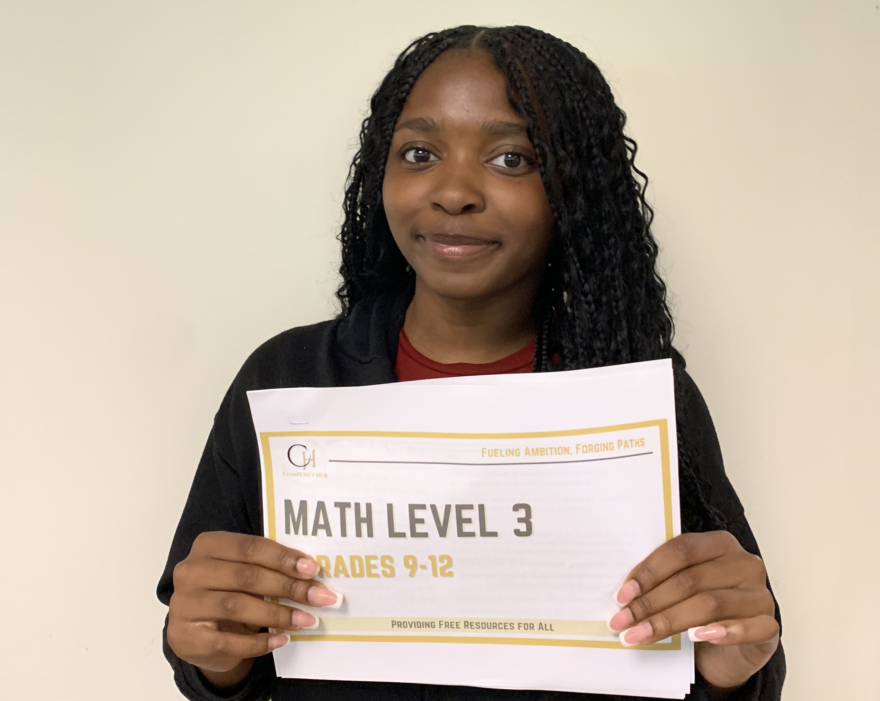 a student holds a Math Level 3 certificate