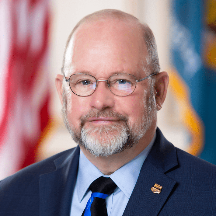 El senador estatal republicano David Lawson