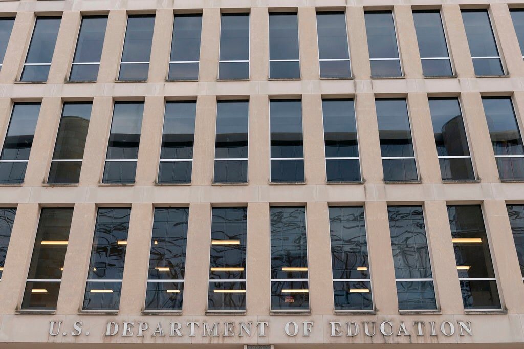 El edificio del Departamento de Educación de Estados Unidos en Washington