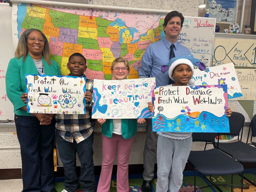 Fourth-grade teacher Paul Sedacca and