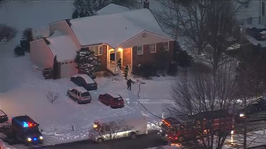 northampton-township-bucks-county-6abc-012726 Police on the scene after three bodies
