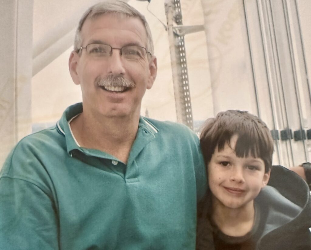 philadelphia-suicide-prevention-robert-alex-metzger Robert Metzger (left) and his son, Alec