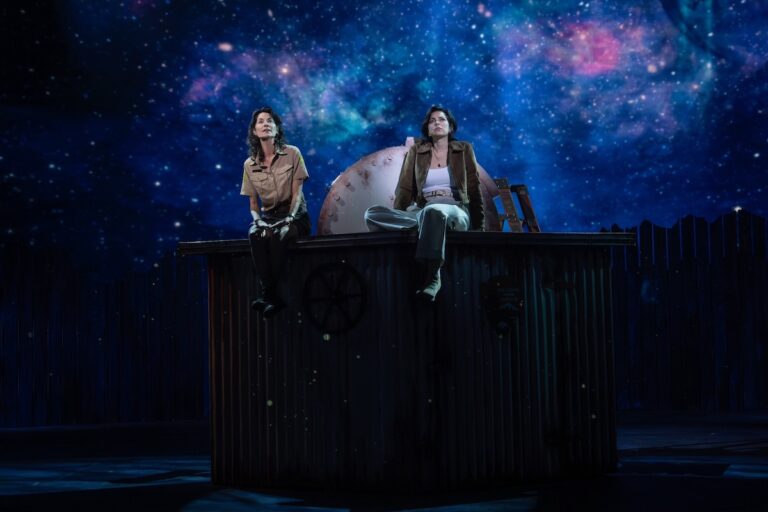 Beth Malone (left) and Krysta Rodriguez in Starstruck