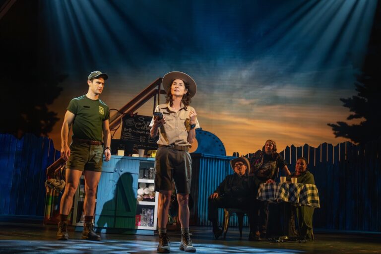 Sam Gravitte, Beth Malone, Donald Corren, Sandra Valls and Aurelia Williams on stage for “Starstruck”