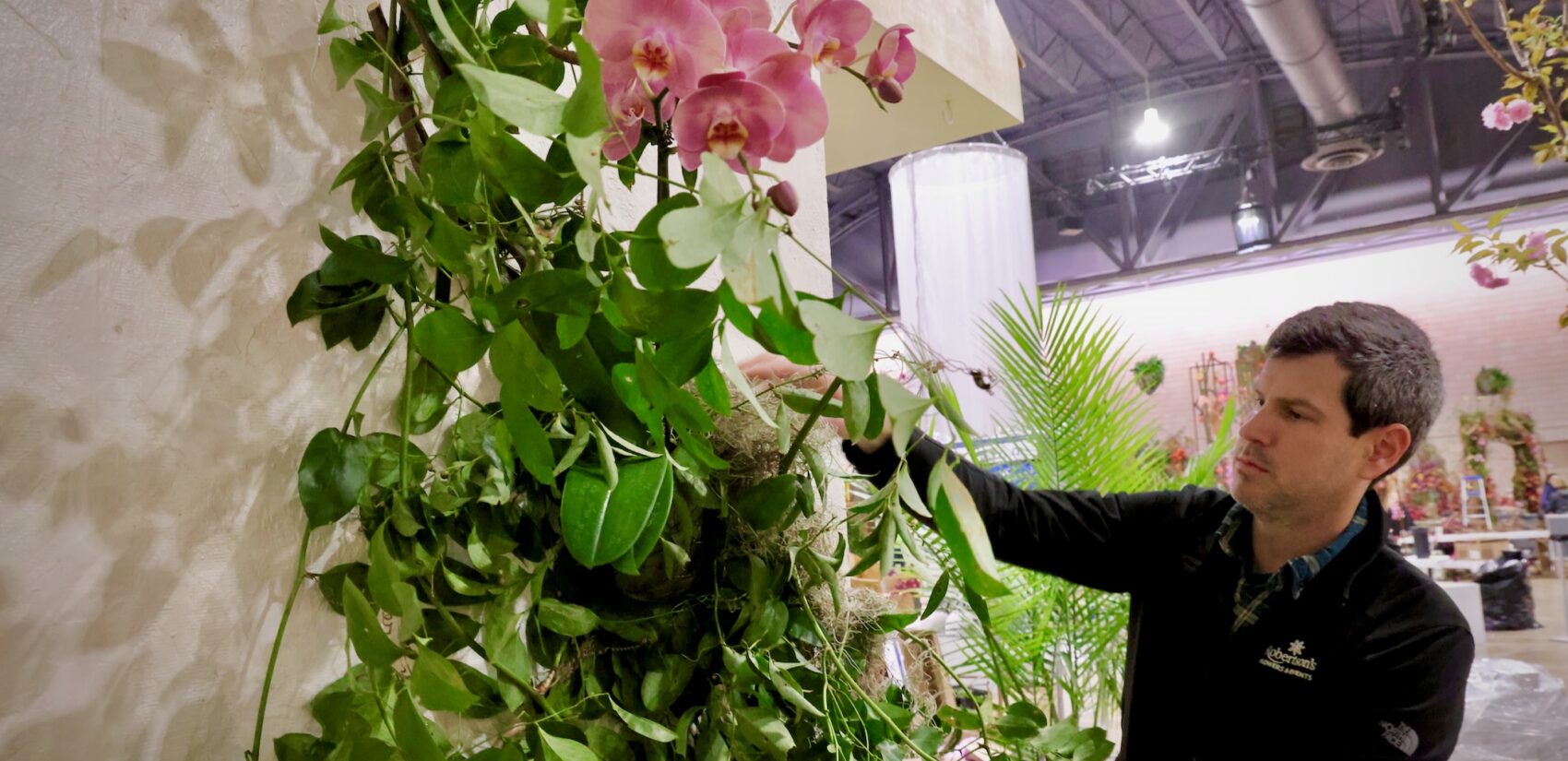 Taylor Ferry at the Philadelphia Flower Show