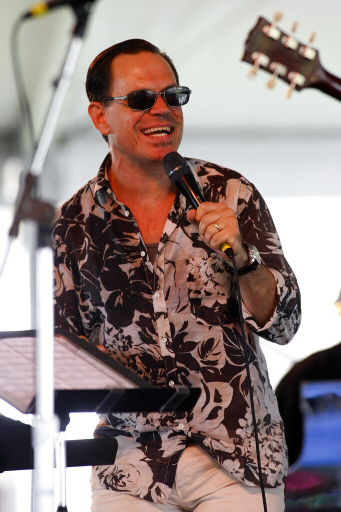Kurt Elling performs at the Newport Jazz Festival