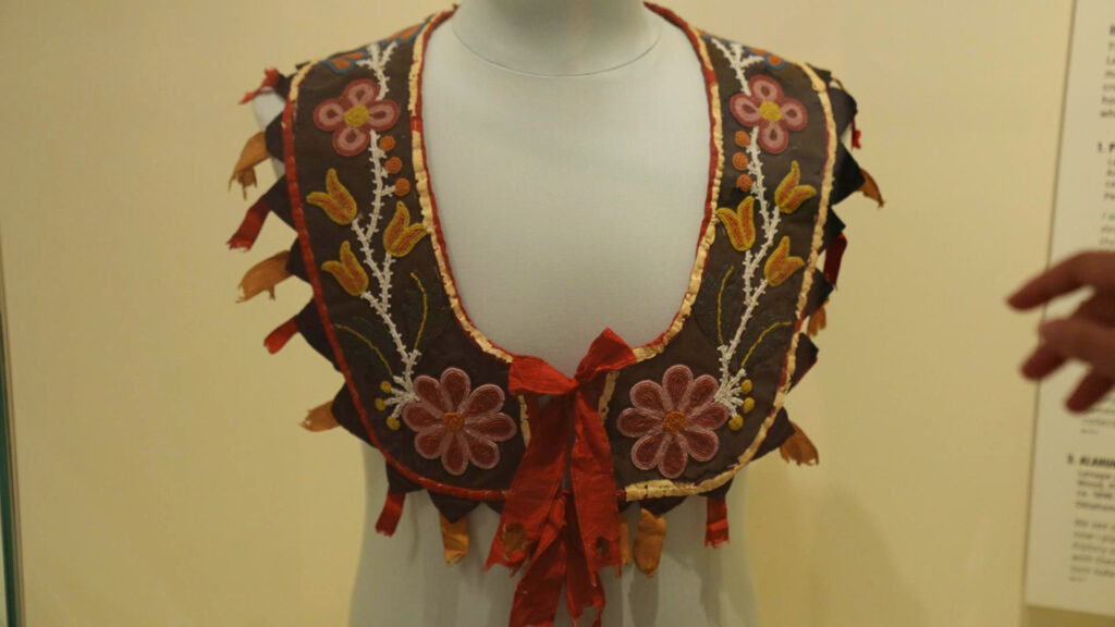 Native American fashion piece