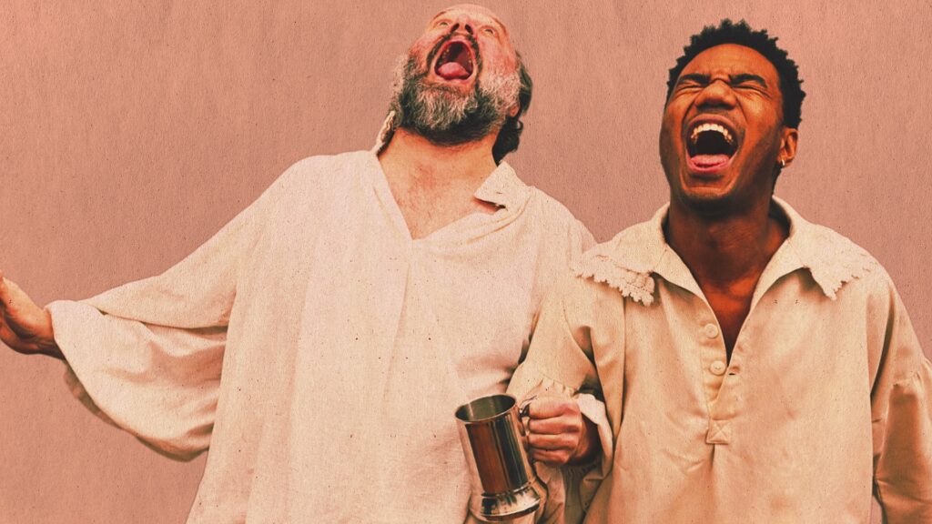 Prince Hal, played by actor Tyler Bey, in Quintessence Theatre’s “Rare Accidents”