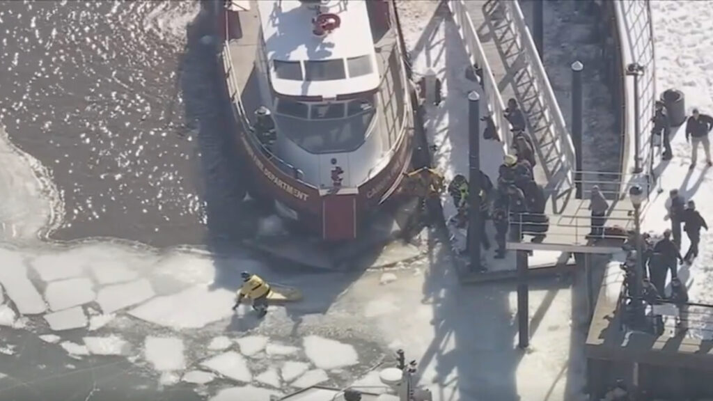 camden-firefighter-delaware-river-2026-02-05-6abc firefighters search for a firefighter who fell in the Delaware River
