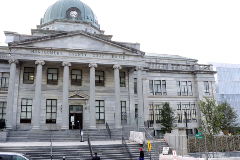 a Montgomery County courthouse