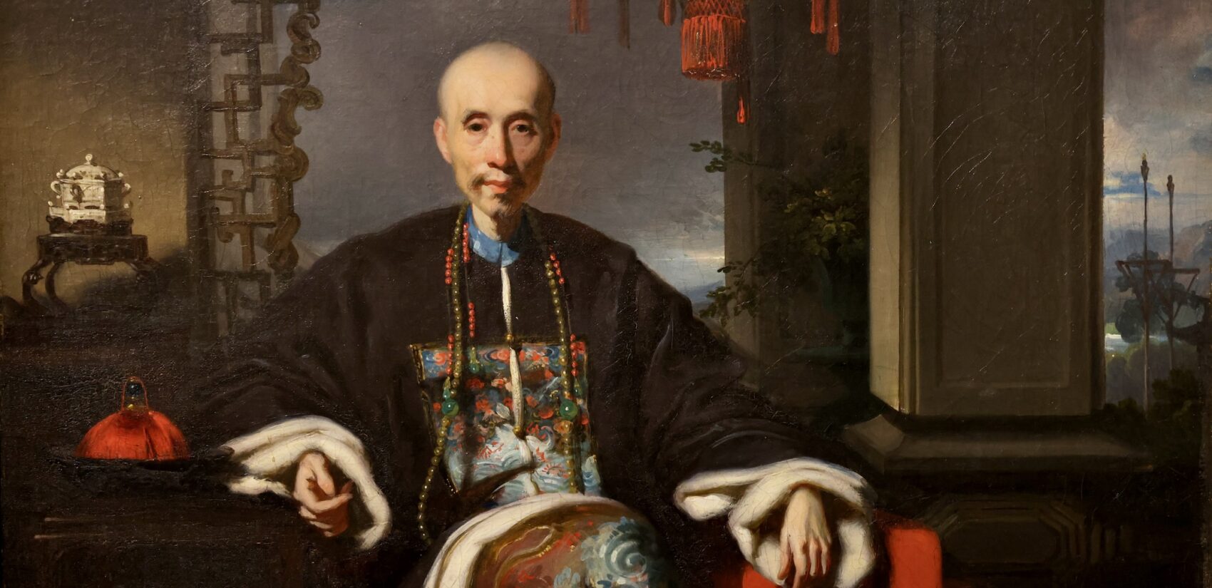 A close-up photo of portrait of Wu Bingjian.