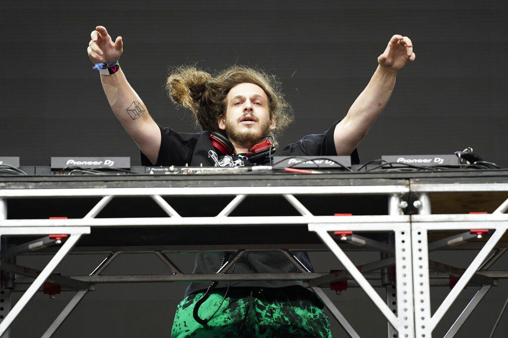 Subtronics performs on day two of the Lollapalooza music festival