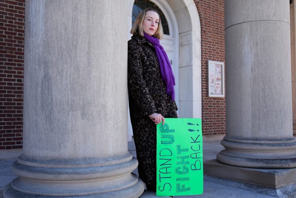 Allison Posner, an organizer for an upcoming 