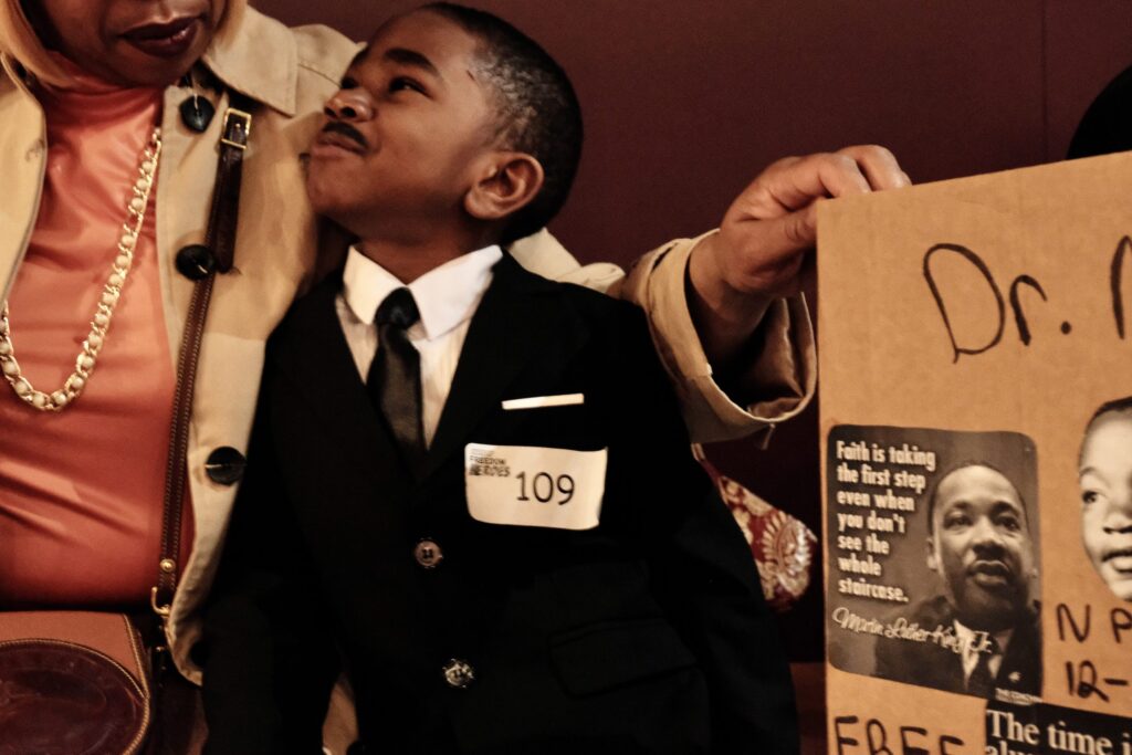 caleb-hammonds-mlk-bp-031026 Caleb Hammonds dressed as Martin Luther King Jr.