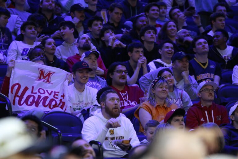 fans at Xfinity Mobile Arena