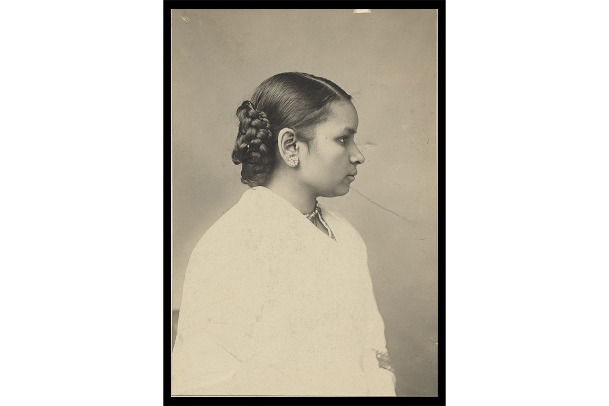 Classic portrait of Anandibai Joshee
