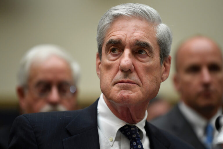 Special counsel Robert S. Mueller III testifies on Capitol Hill in Washington