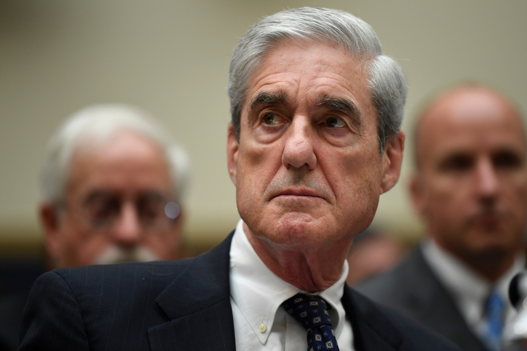 Robert Mueller Special counsel Robert S. Mueller III testifies on Capitol Hill in Washington