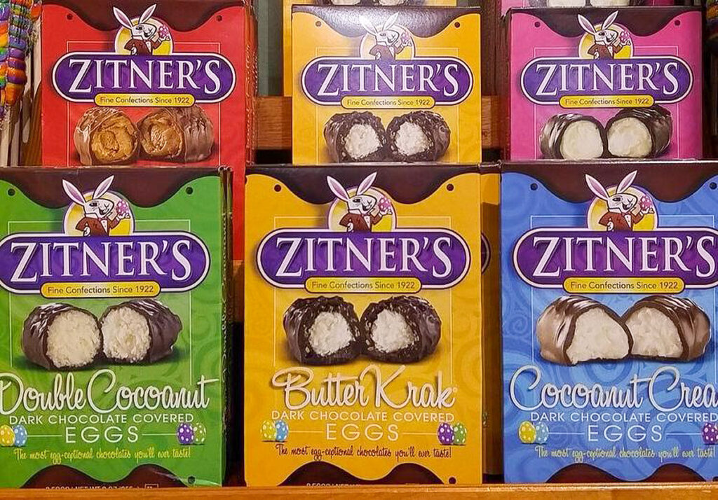 zitners-easterycandyeggs-boxes-bp-0302626 Zitner's started making Easter candy