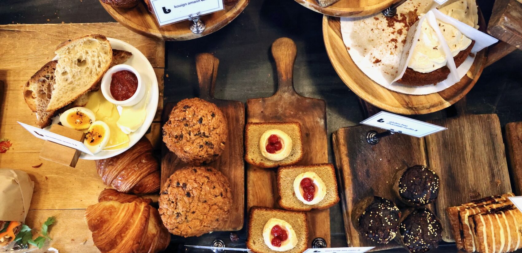 food options at The Bread Room