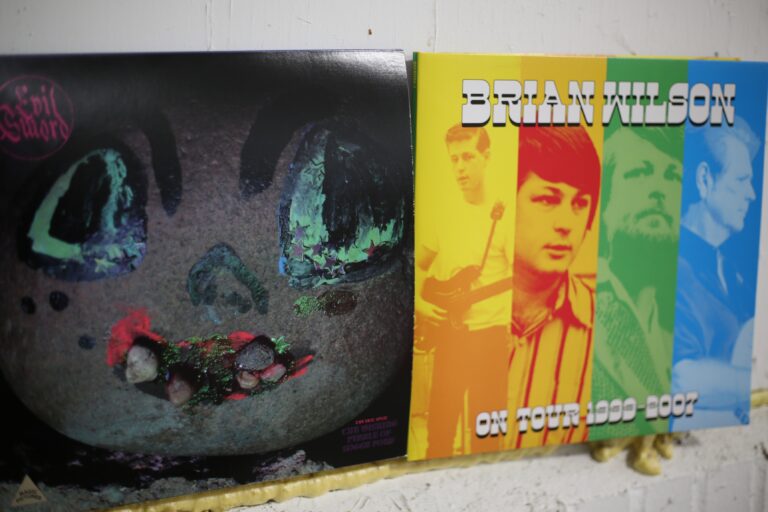 Brian Wilson's record cover for On Tour
