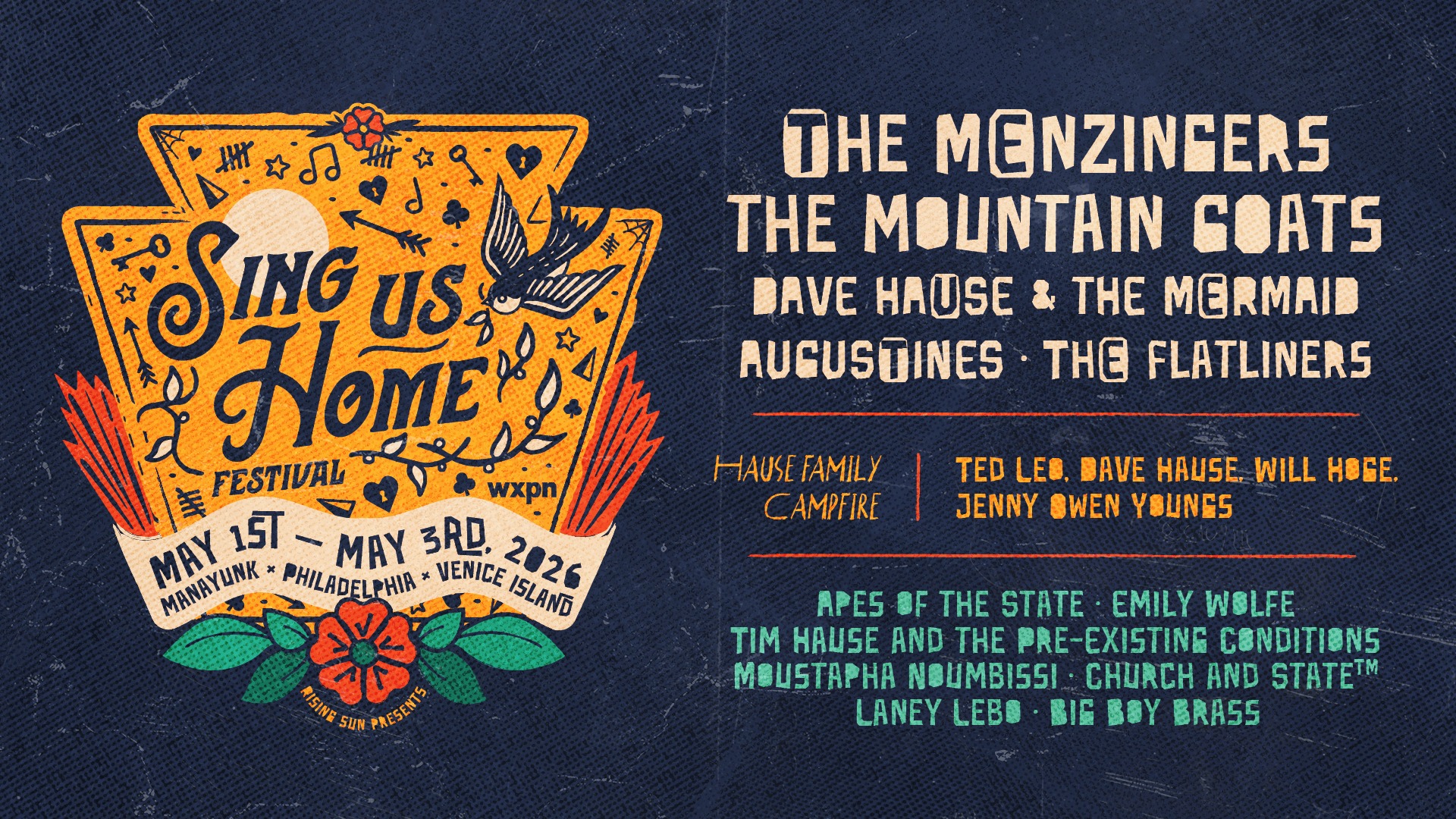 Sing Us Home Festival lineup