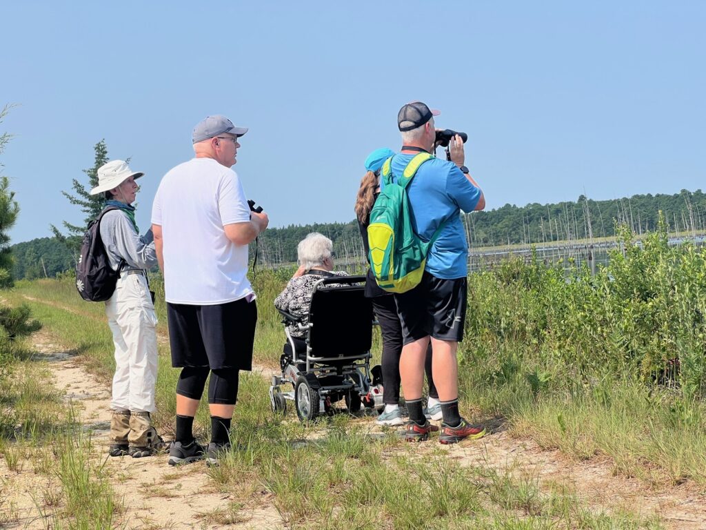 Participants kept track of the number of different bird species