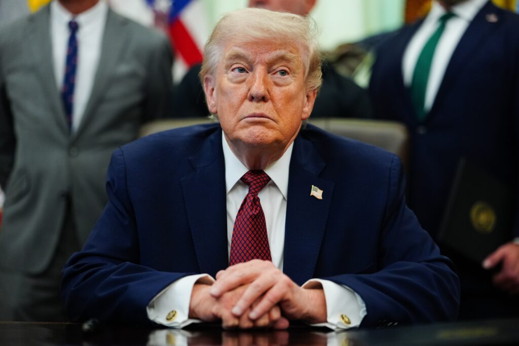 donald-trump-2026-04-18-ap Donald Trump looks on