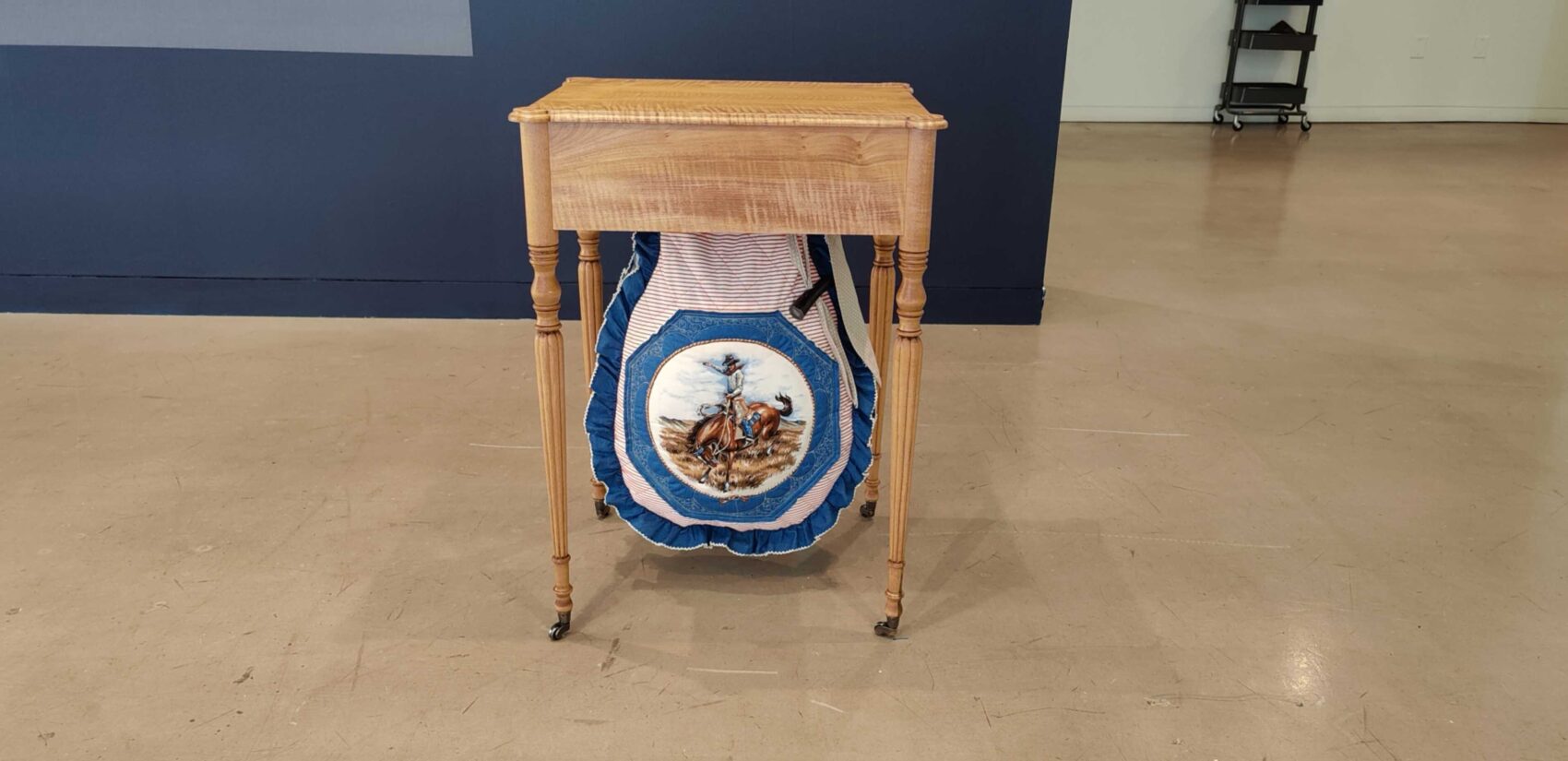 a Federal period lady's worktable