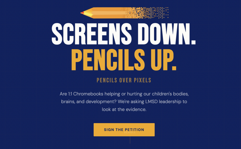 Pencils Over Pixels website