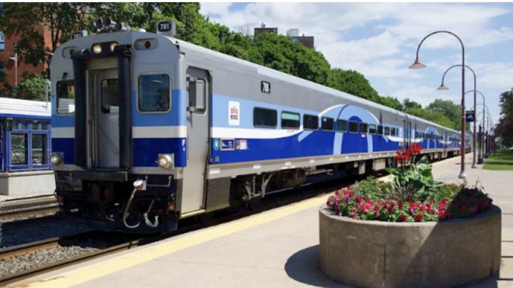 A new coach car SEPTA purchased from Exo
