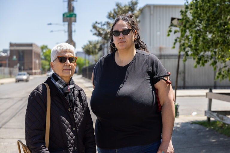 Nilda Pimentel and Talia Giles
