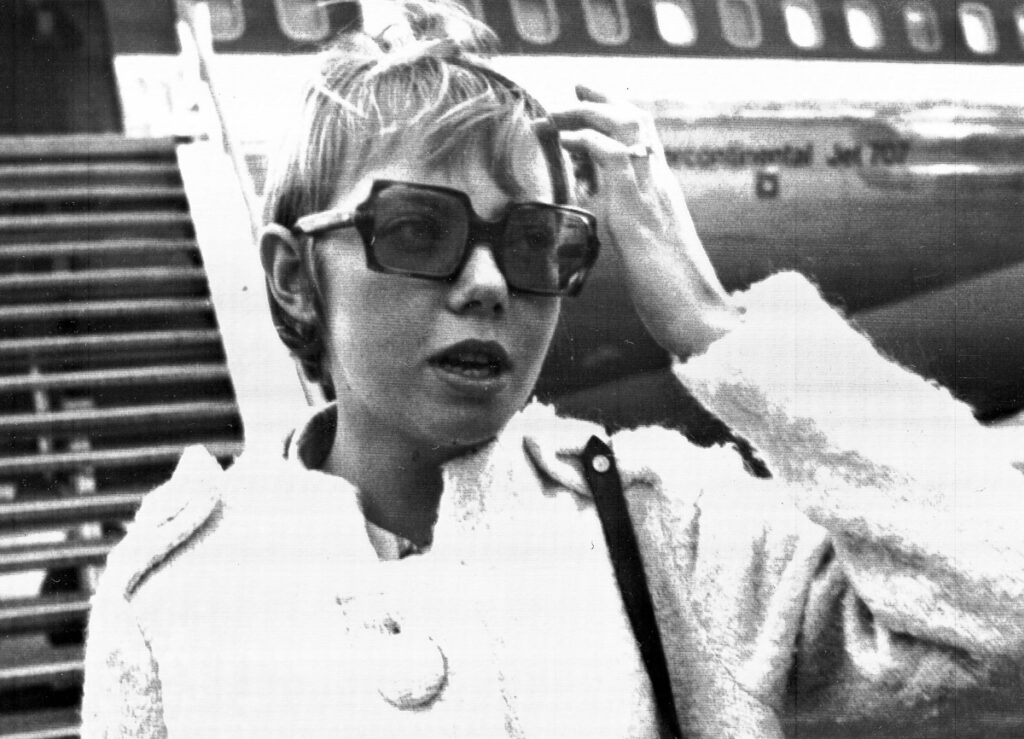 Eawatchf AP I GERMANY APHS JULIANE KOEPCKE Juliane Koepcke, 17, was the lone survivor of the Dec. 1971 Peruvian Amazon plane crash. In this file photo, she arrives at Frankfurt Airport, Germany, April 7, 1972, where she plans to go to school to learn German. (AP photo)
