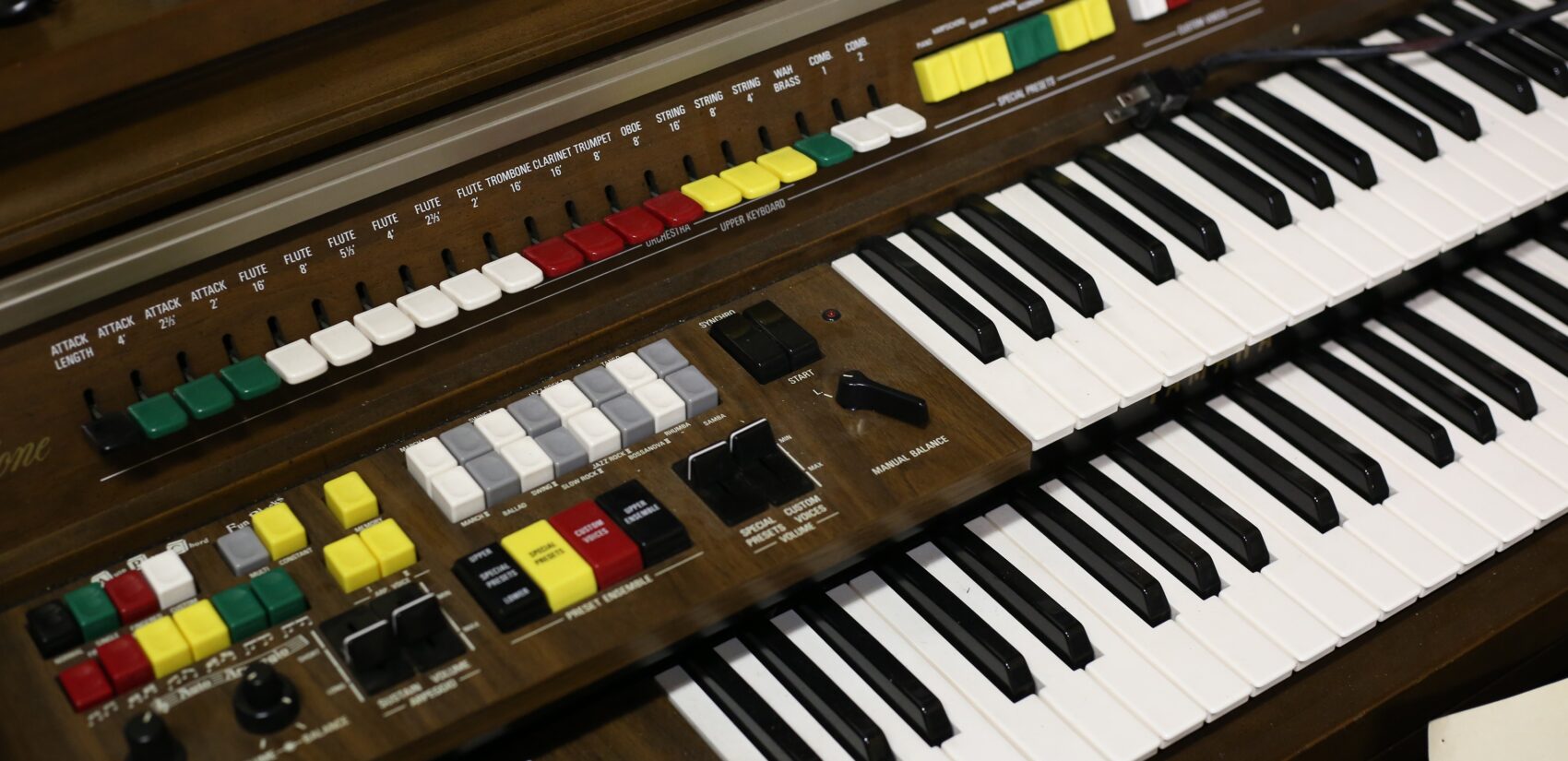 Corey Bernhard's keyboard