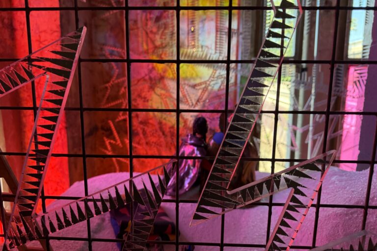 an installation created by Joy Feasley and Paul Swenbeck