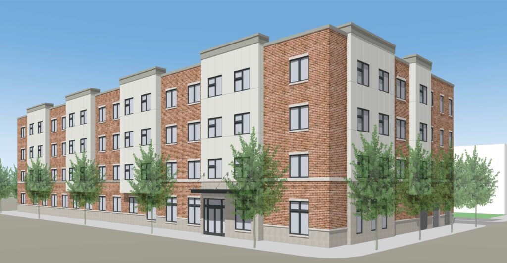 fairhill-new-apartments-2026 A rendering of new apartments in Philadelphia's Fairhill neighborhood