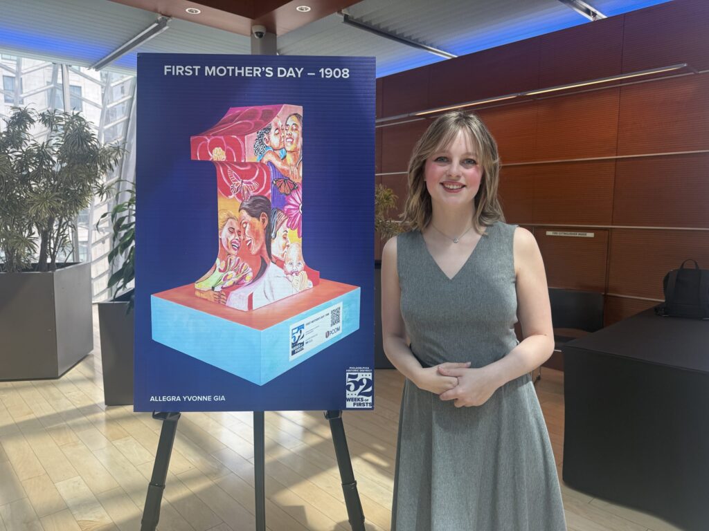 Taylor Schmalz, the director of collections and interpretation at Historic St. George’s Museum and Archives