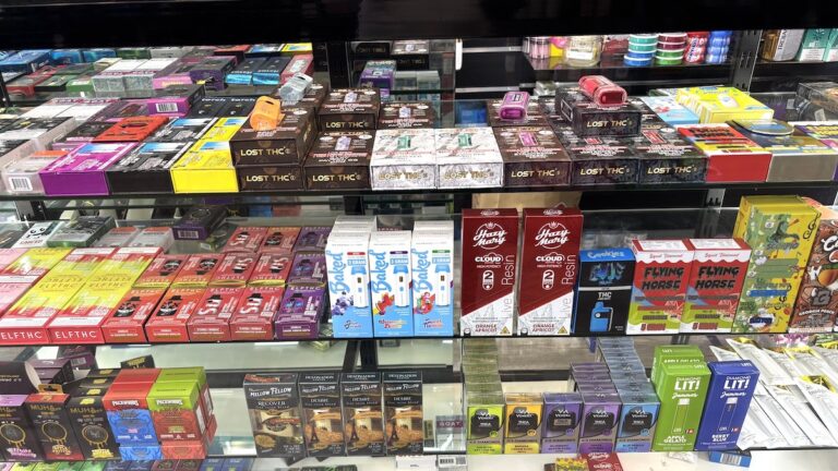 Hemp products at store in delaware