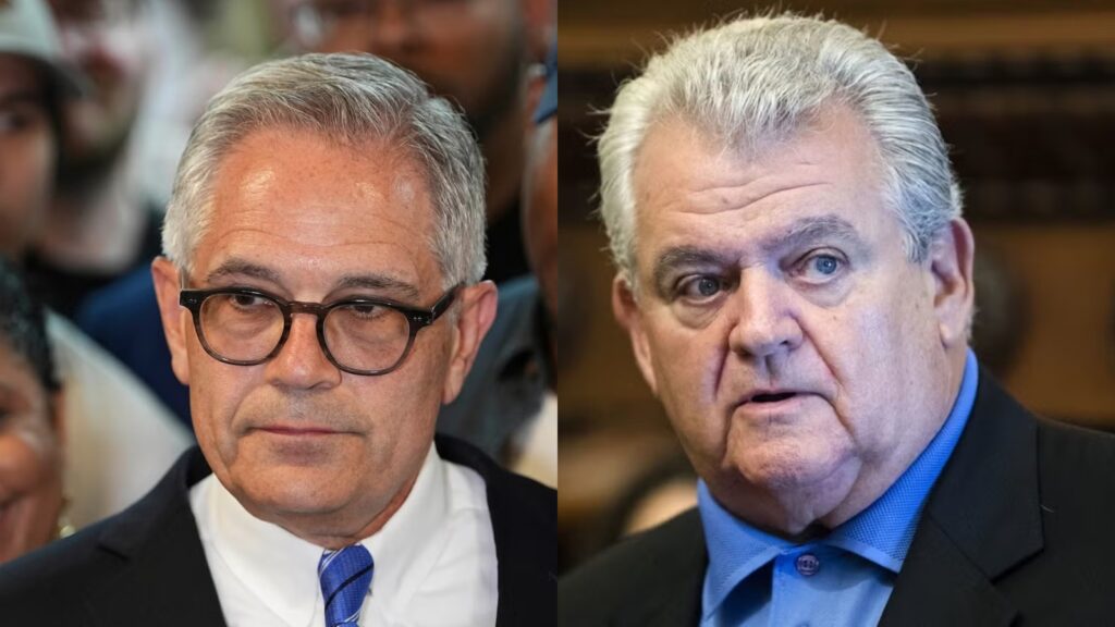 krasner-brady-file-newest side-by-side photos of Larry Krasner and Bob Brady