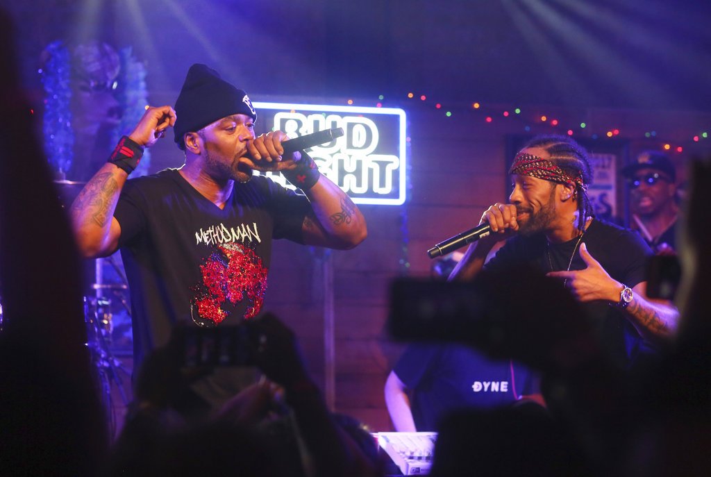 Method Man, left, and Redman perform during the Bud Light x The Roots and Friends Jam Session