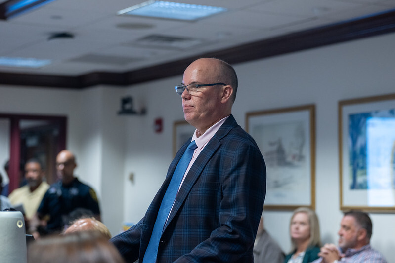 Scott France, executive director of the Montgomery County Planning Commission, stands in a suit