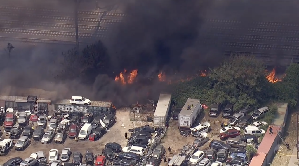 north-philadelphia-fire-6abc-052026 Firefighters battle a massive 2-alarm fire in North Philadelphia