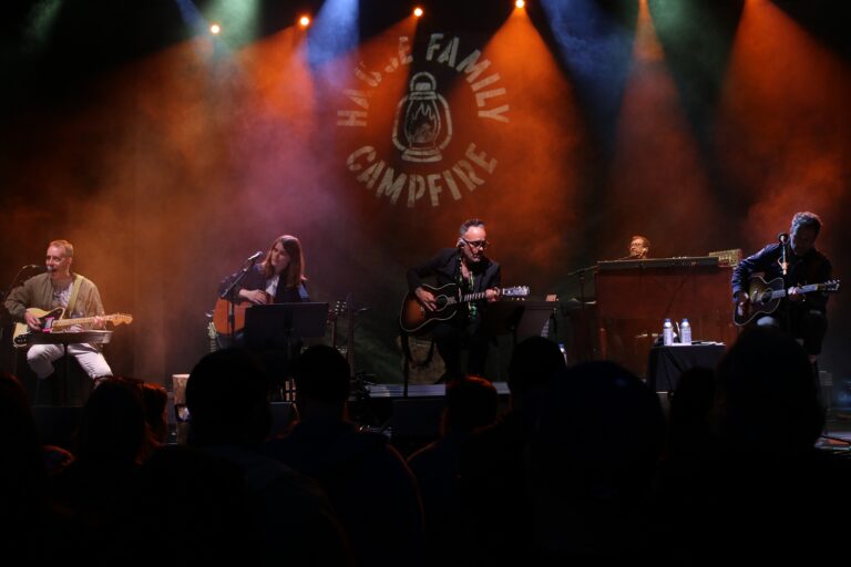 The Hause Family Campfire performing